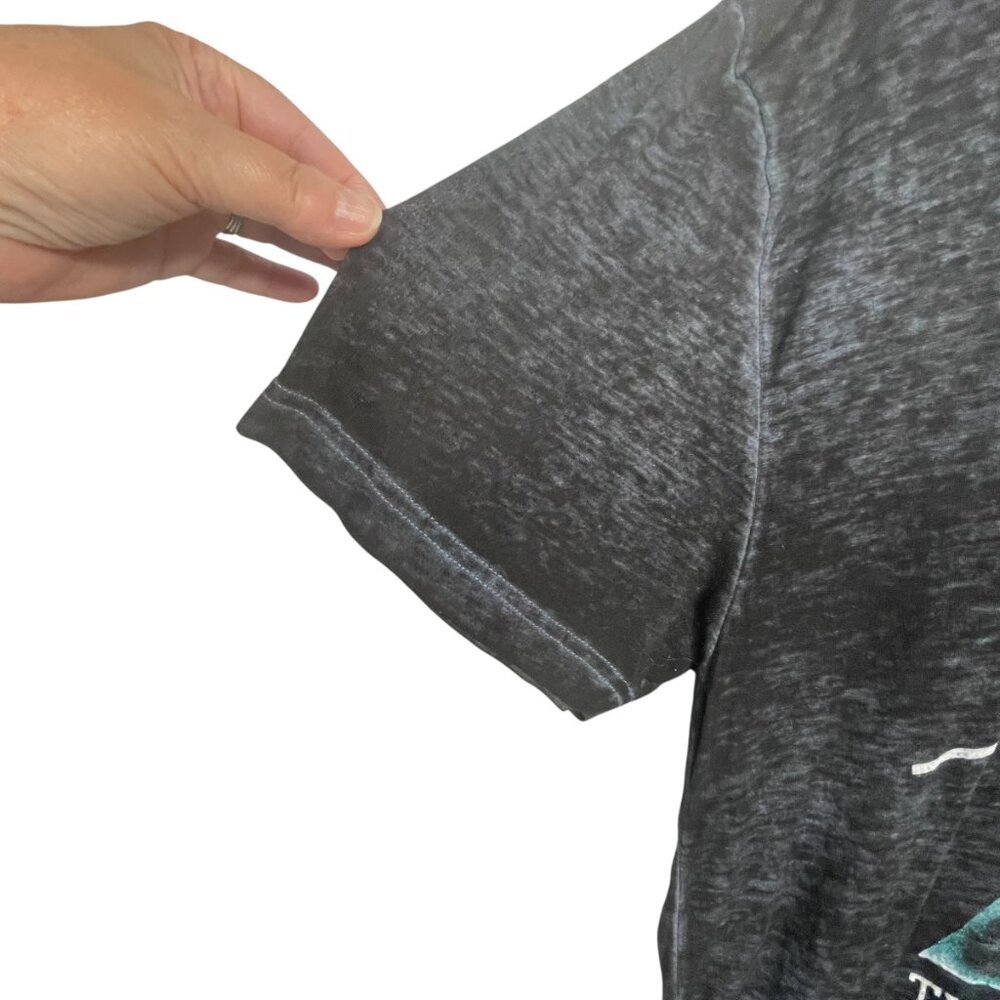 Pink Floyd Dark Side of the Moon Prism Burnout Graphic Tee Black XL - Picture 6 of 11